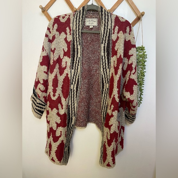 Lucky Brand Sweaters - Lucky Brand | Textured Poncho Cardigan Sweater